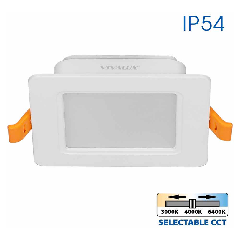 LED ЛУНА 5W 3-64K IP54 КВАДРАТ KAPI VIVA LED ЛУНА 5W 3-64K IP54 КВАДРАТ KAPI VIVA