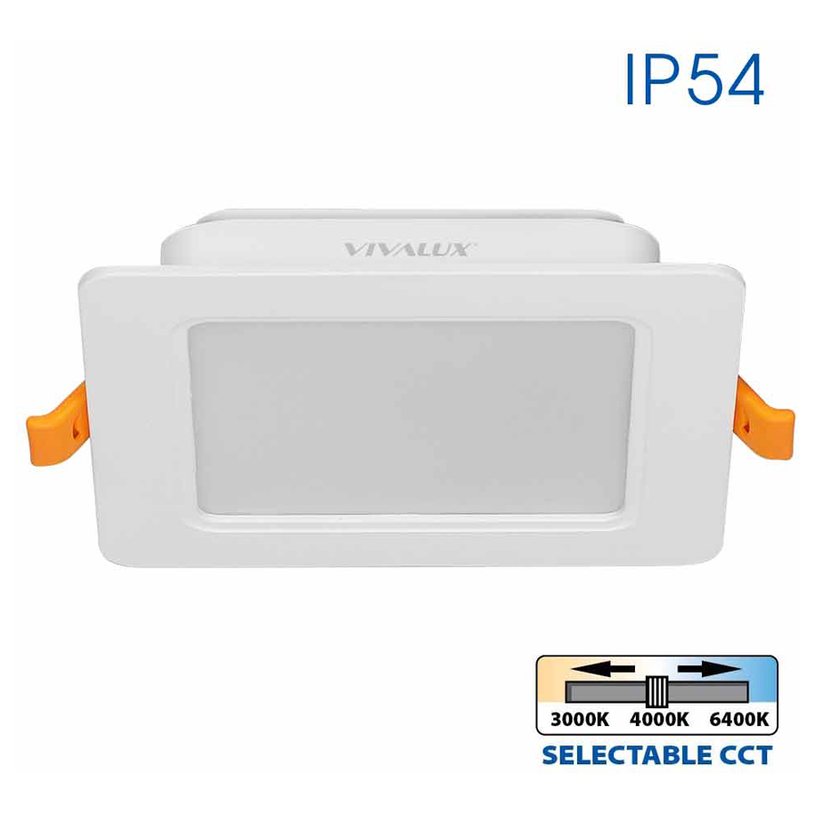 LED ЛУНА 9W 3-64KIP54 КВАДРАТ KAPI VIVA LED ЛУНА 9W 3-64KIP54 КВАДРАТ KAPI VIVA