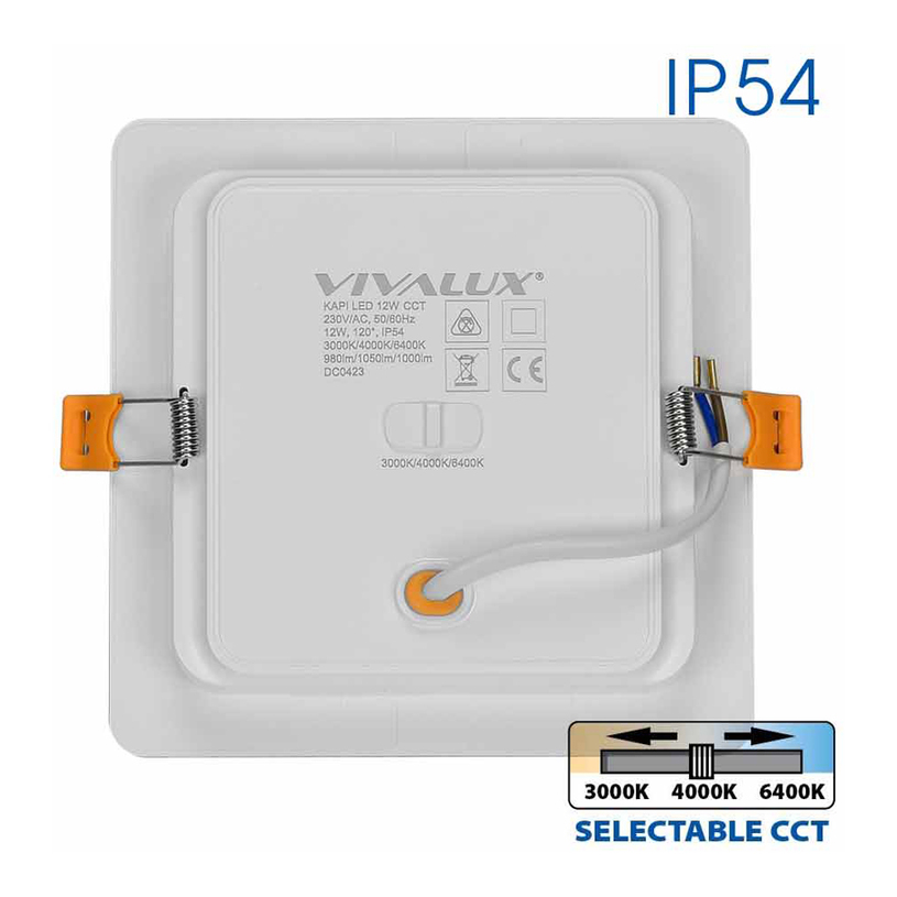 LED ЛУНА 12W 3-64K IP54 KAPI VIVA LED ЛУНА 12W 3-64K IP54 KAPI VIVA