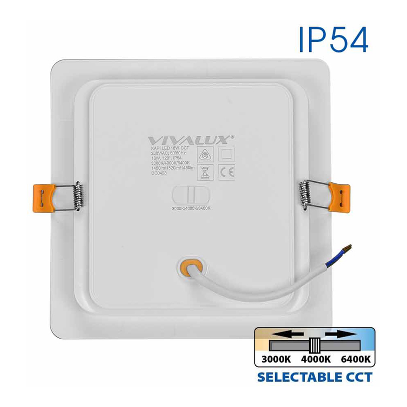 LED ЛУНА 18W 3-64K IP54 KAPI VIVA LED ЛУНА 18W 3-64K IP54 KAPI VIVA