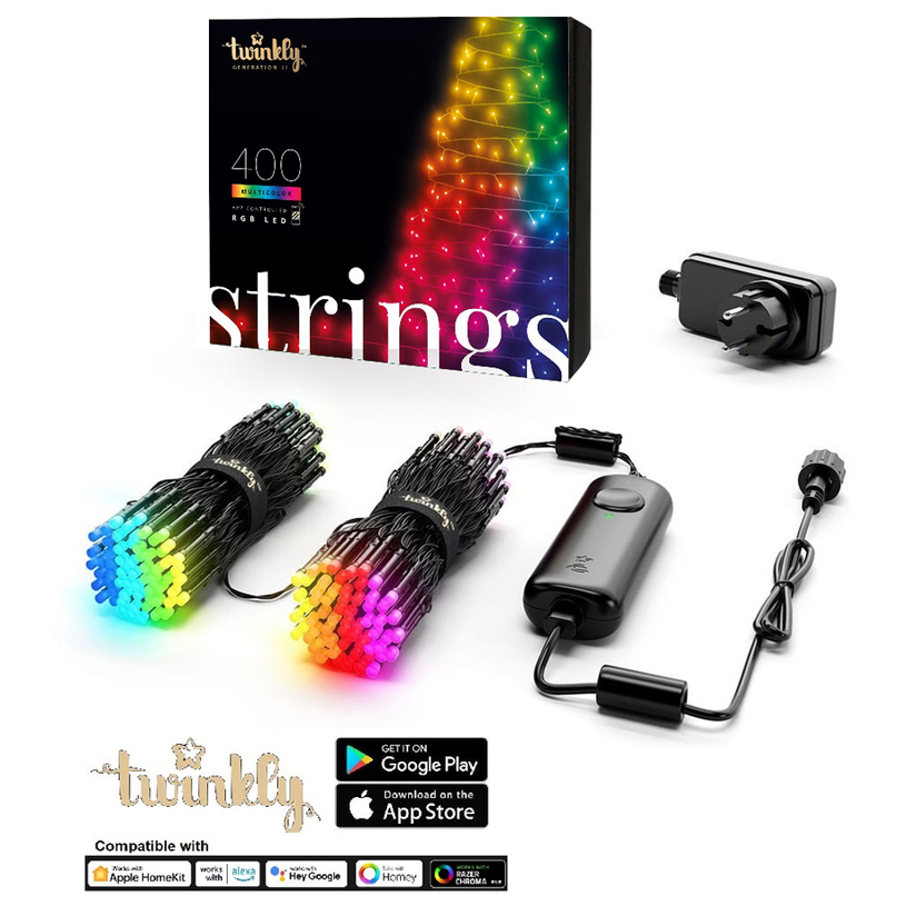 TWINKLY СТРИНГ 400LED RGB BT+WiFi OU TWINKLY СТРИНГ 400LED RGB BT+WiFi OU