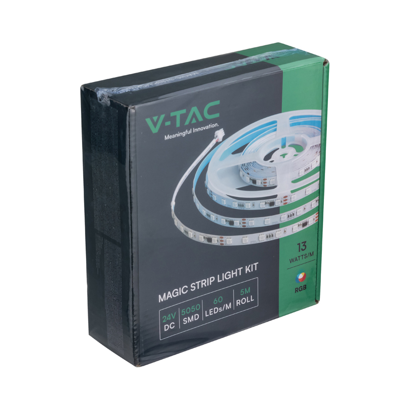 LED ЛЕНТА К-КТ 24V RGB 60/5M IP20 V-TAC LED ЛЕНТА К-КТ 24V RGB 60/5M IP20 V-TAC