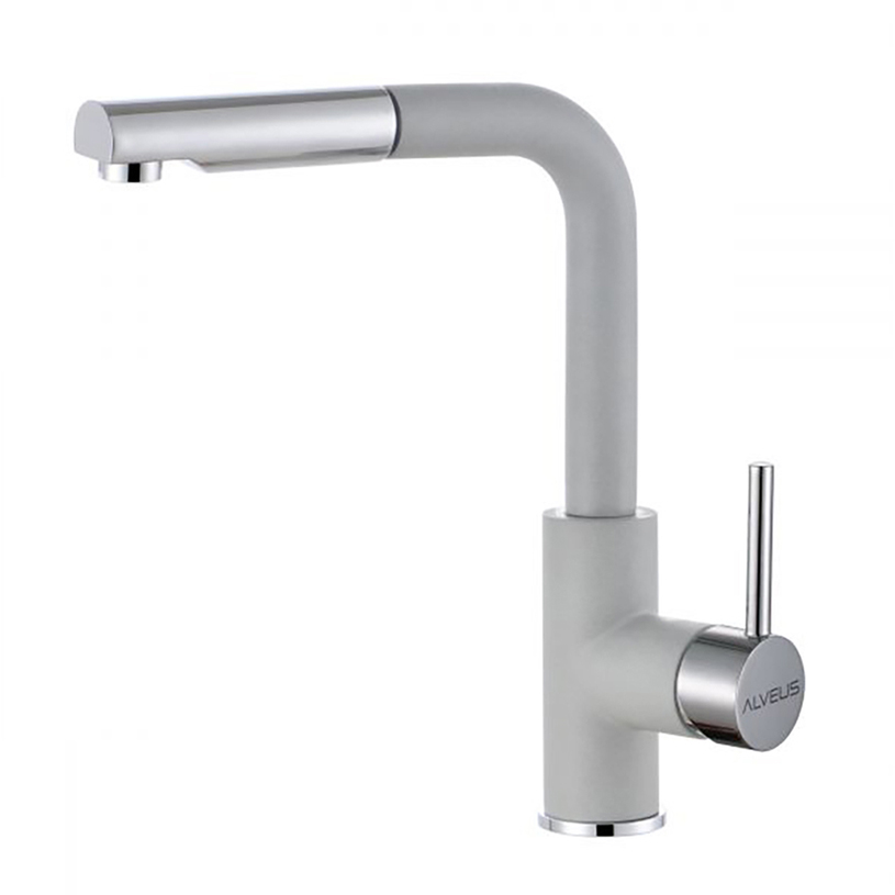 #КУХНЕНСКИ СМЕСИТЕЛ С ДУШ SIROS-P СИВ #КУХНЕНСКИ СМЕСИТЕЛ С ДУШ SIROS-P СИВ