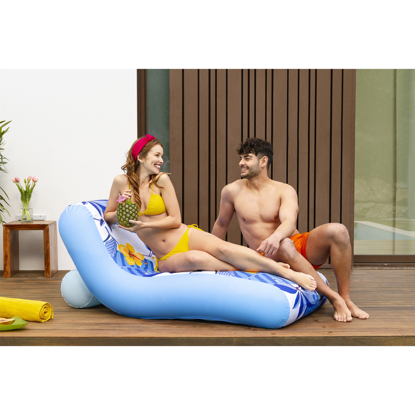 НАДУВАЕМ ШЕЗЛОНГ 176x107 с ТЕКСТИЛ BESTW НАДУВАЕМ ШЕЗЛОНГ 176x107 с ТЕКСТИЛ BESTW