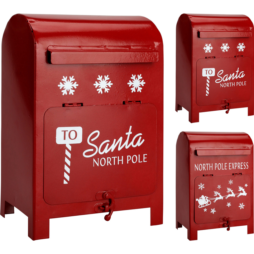 КОЛЕДНА ПОЩЕНСКА КУТИЯ 11.5х23х15cm КОЛЕДНА ПОЩЕНСКА КУТИЯ 11.5х23х15cm