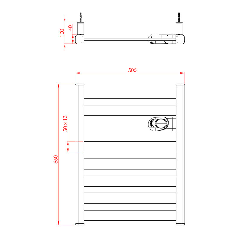 ЕЛЕКТРИЧЕСКА ЛИРА ЗА БАНЯ ZINNIA 500W ЕЛЕКТРИЧЕСКА ЛИРА ЗА БАНЯ ZINNIA 500W