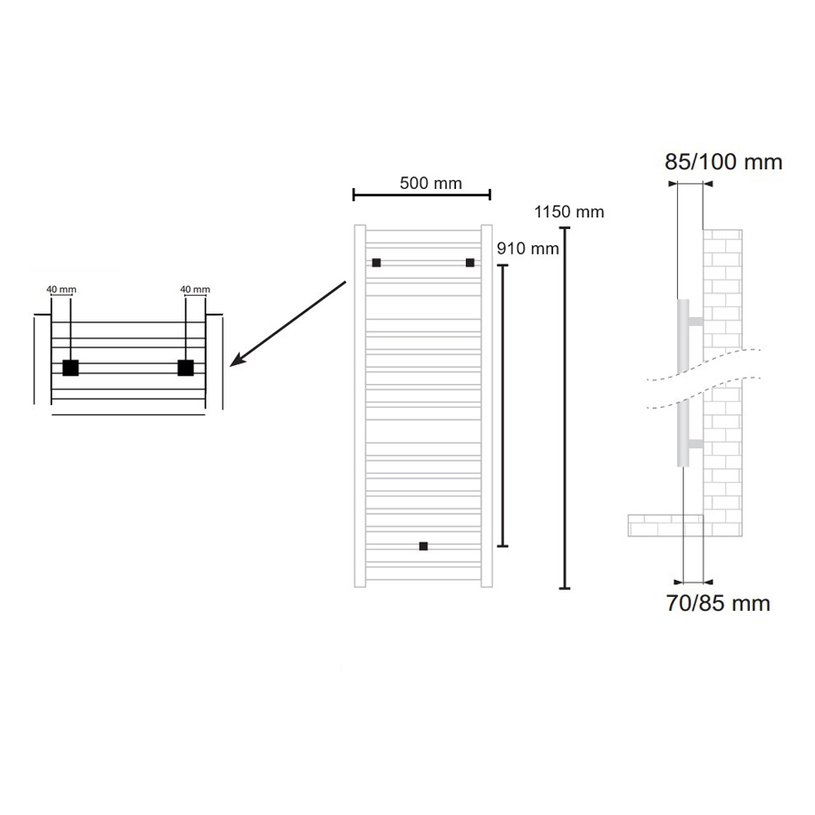 #ЛИРА ЗА Б-Я DIAMOND1150X500mm,ЧЕРЕН МАТ #ЛИРА ЗА Б-Я DIAMOND1150X500mm,ЧЕРЕН МАТ
