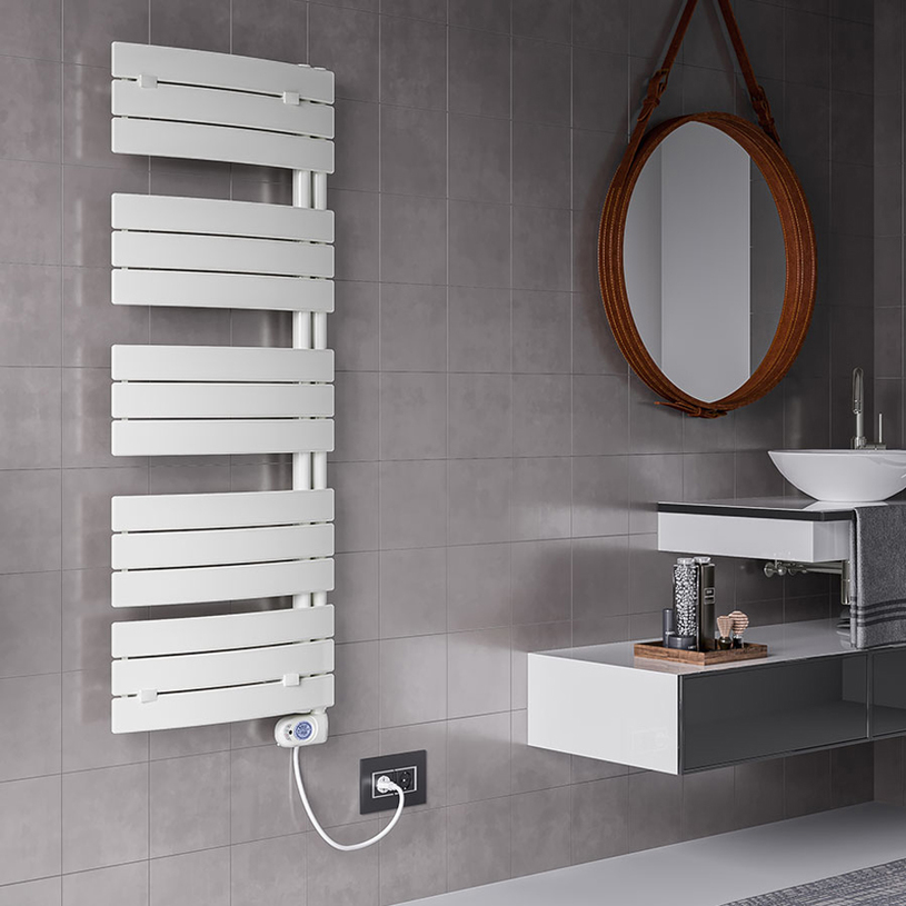 #ЕЛ. ЛИРА CRYSTAL E-JASPER 600W, БЯЛА #ЕЛ. ЛИРА CRYSTAL E-JASPER 600W, БЯЛА