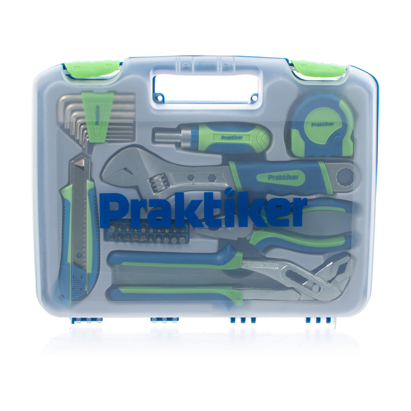 PRAKTIKER КОМПЛЕКТ РЪЧНИ ИНСТРУМЕНТИ 8 Ч PRAKTIKER КОМПЛЕКТ РЪЧНИ ИНСТРУМЕНТИ 8 Ч