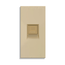 РОЗЕТКА RJ45 1/2 МОДУЛ МЕХАНИЗЪМ ЗЛАТО LUXON РОЗЕТКА RJ45 1/2 МОДУЛ МЕХАНИЗЪМ ЗЛАТО LUXON