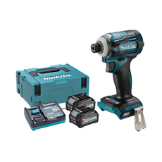 АКУМУЛАТОРЕН БЕЗЧЕТКОВ УДАРЕН ВИНТОВЕРТ MAKITA TD001GD201 40 V, 220.00 nm, BATTERY COUNT 2, 2.00 Ah, TOOL CASE АКУМУЛАТОРЕН БЕЗЧЕТКОВ УДАРЕН ВИНТОВЕРТ MAKITA TD001GD201 40 V, 220.00 nm, BATTERY COUNT 2, 2.00 Ah, TOOL CASE