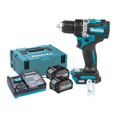 АКУМУЛАТОРНА БЕЗЧЕТКОВА УДАРНА БОРМАШИНА MAKITA HP002GA201 40 V, 64.00 nm, BATTERY COUNT 2, 2.00 Ah, TOOL CASE АКУМУЛАТОРНА БЕЗЧЕТКОВА УДАРНА БОРМАШИНА MAKITA HP002GA201 40 V, 64.00 nm, BATTERY COUNT 2, 2.00 Ah, TOOL CASE