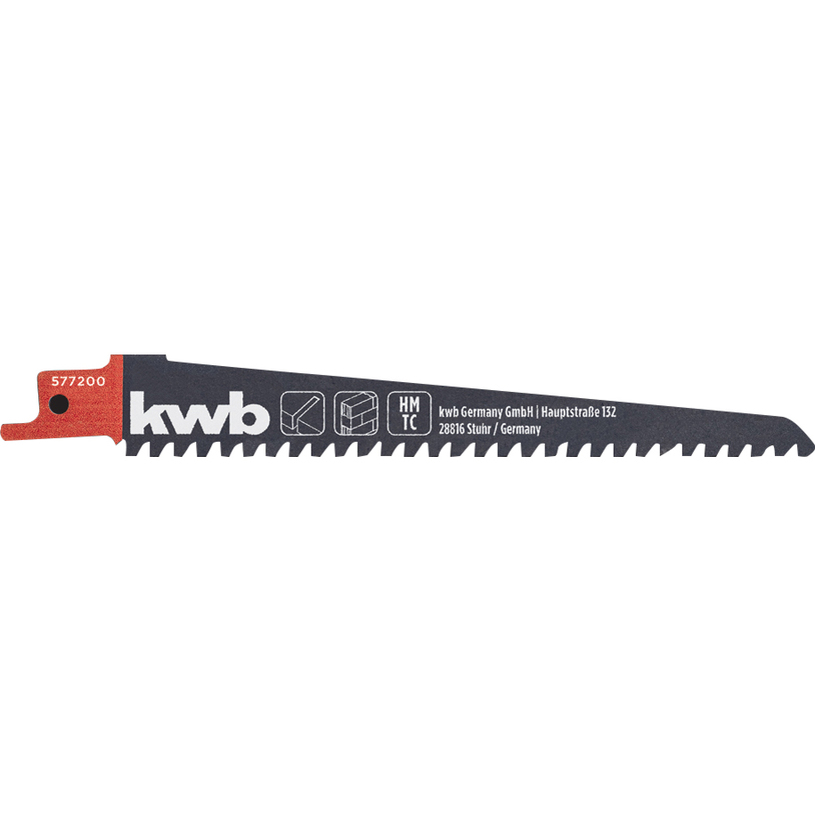 KWB НОЖ НМ ЗА САБЛЕН ТРИОН,152/130 ММ KWB НОЖ НМ ЗА САБЛЕН ТРИОН,152/130 ММ
