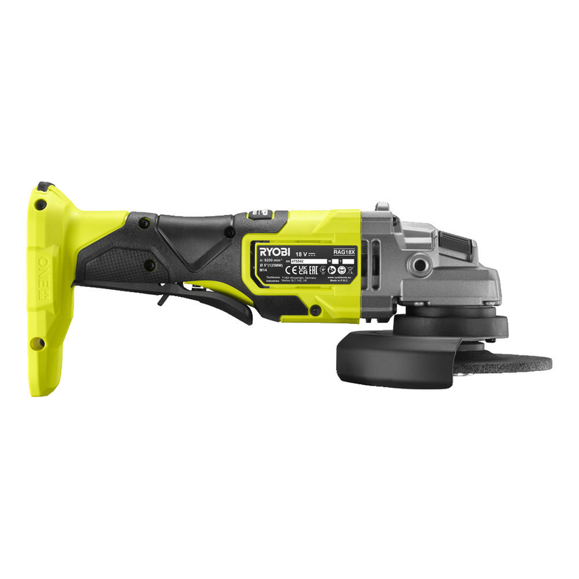 RYOBI АКУМ.БЕЗЧ.ЪГЛ.RAG18X-0 SOLO 125MM RYOBI АКУМ.БЕЗЧ.ЪГЛ.RAG18X-0 SOLO 125MM