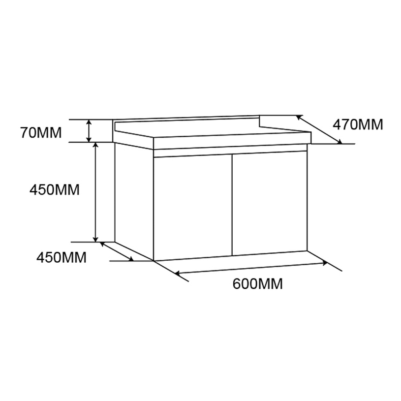 #ШКАФ С УМИВАЛНИК 3018-60/4 60СМ #ШКАФ С УМИВАЛНИК 3018-60/4 60СМ