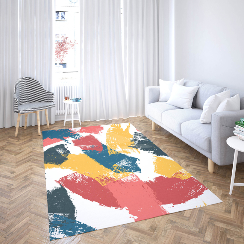 КИЛИМ С ПРИНТ 120Х180 СМ BRUSHES КИЛИМ С ПРИНТ 120Х180 СМ BRUSHES