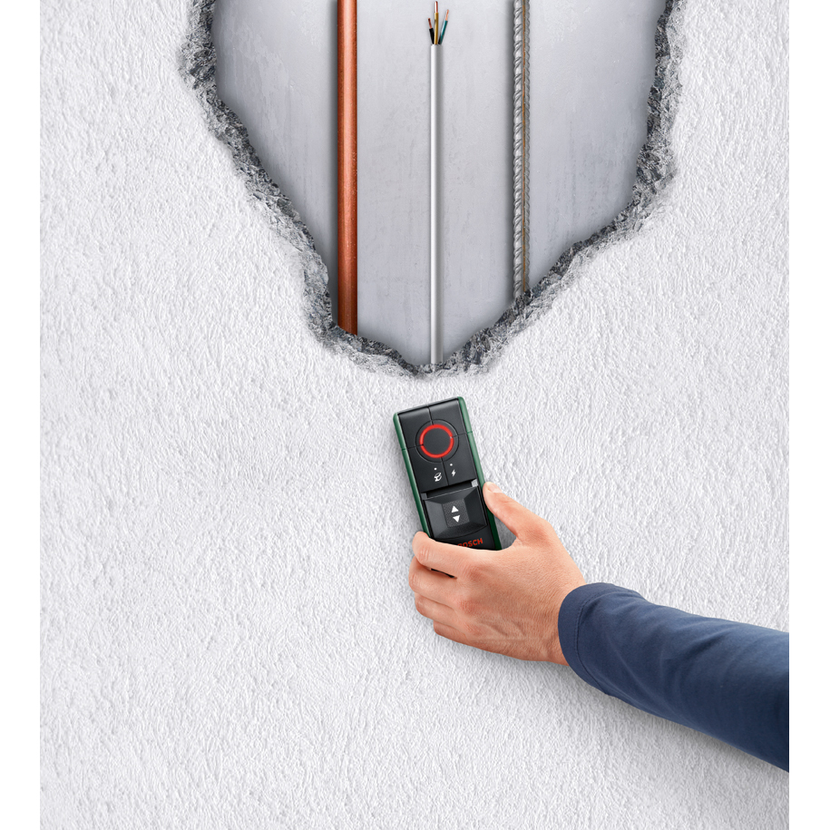 Metal to 70 mm, live cables to 50 mm