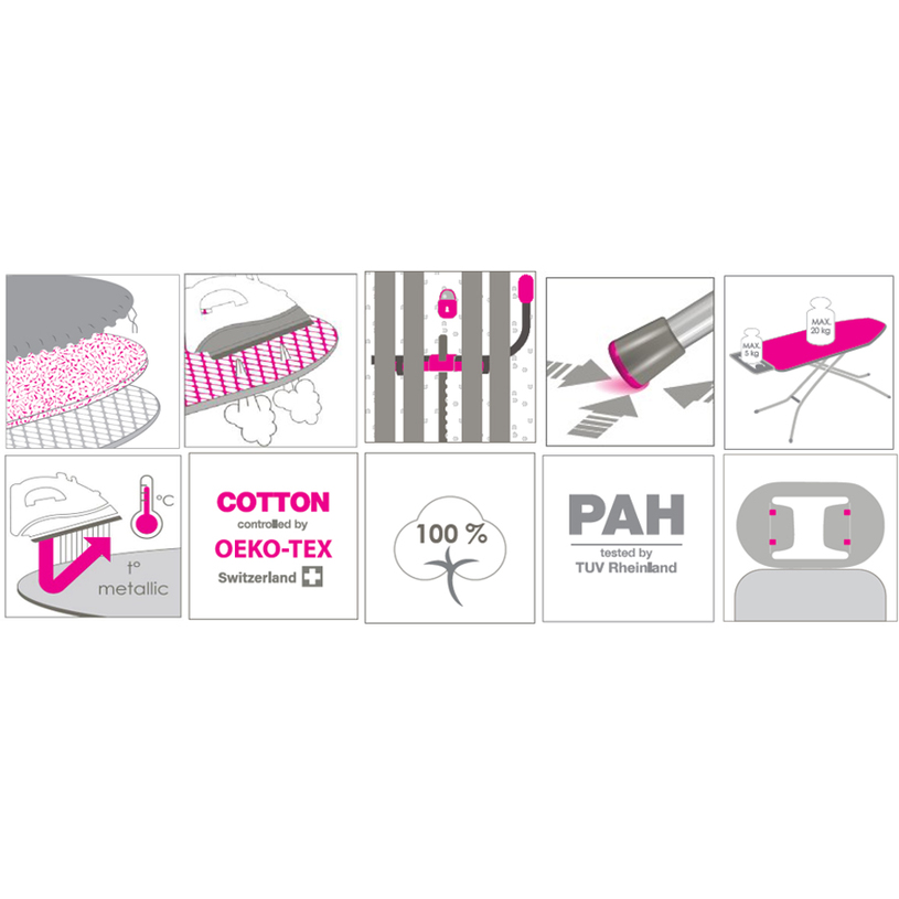 ДЪСКА ЗА ГЛАДЕНЕ NOVA LITE METALLIC ДЪСКА ЗА ГЛАДЕНЕ NOVA LITE METALLIC