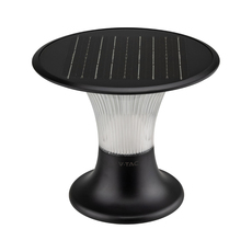 LED SOLAR LAMP 15W IP65 4000-6000K 1900LM BLACK V-TAC LED SOLAR LAMP 15W IP65 4000-6000K 1900LM BLACK V-TAC