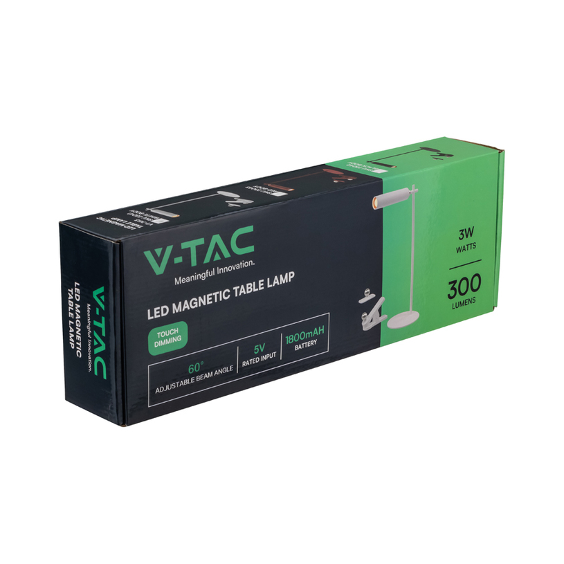 LED НАСТ. ЛАМПА 4K МАГНИТНА БЯЛА V-TAC LED НАСТ. ЛАМПА 4K МАГНИТНА БЯЛА V-TAC