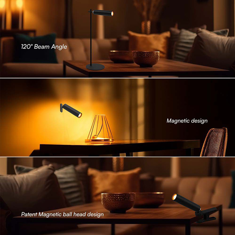 LED НАСТ. ЛАМПА 4K МАГНИТНА ЧЕРНА V-TAC LED НАСТ. ЛАМПА 4K МАГНИТНА ЧЕРНА V-TAC