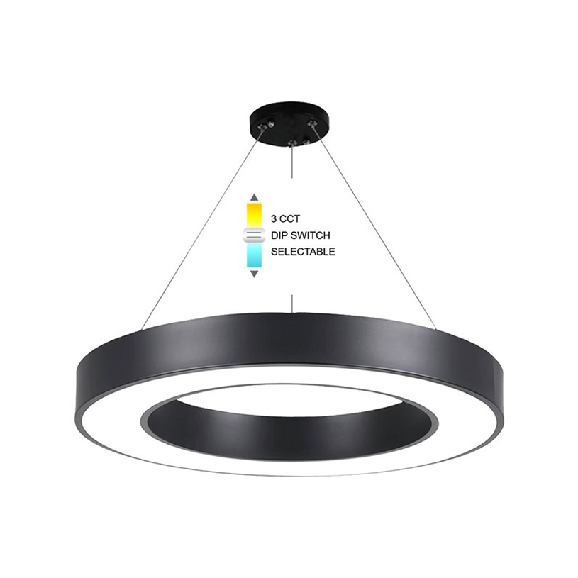 LED ПЕНДЕЛ 45W 3-6K 3600LM ЧЕРЕН VITO^ LED ПЕНДЕЛ 45W 3-6K 3600LM ЧЕРЕН VITO^