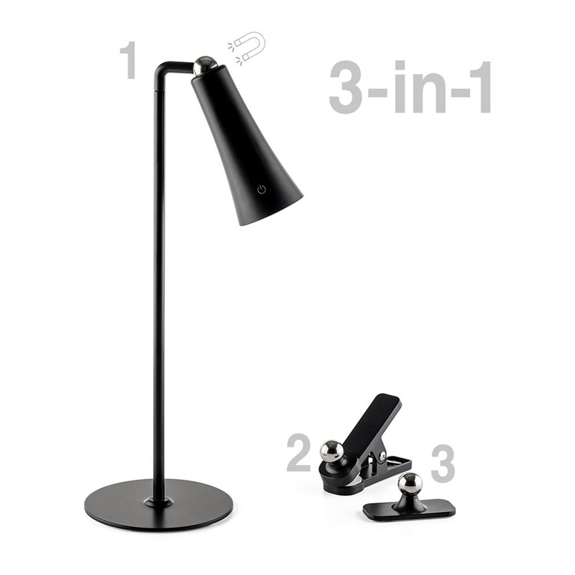 LED НАСТОЛНА ЛАМПА 3W 4K МАГНИТНА ЧЕРНА LED НАСТОЛНА ЛАМПА 3W 4K МАГНИТНА ЧЕРНА
