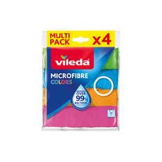 МИКРОФИБЪРНИ КЪРПИ 4 БРОЯ COLORS VILEDA МИКРОФИБЪРНИ КЪРПИ 4 БРОЯ COLORS VILEDA