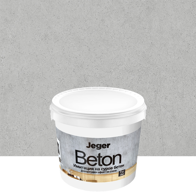 JEGER BETON VERONA ДЕКОРАТИВЕН ЕФЕКТ 7kg JEGER BETON VERONA ДЕКОРАТИВЕН ЕФЕКТ 7kg
