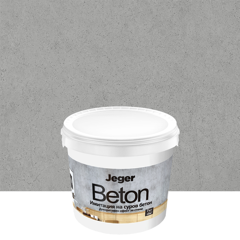 JEGER BETON NAPOLI ДЕКОРАТИВЕН ЕФЕКТ 7kg JEGER BETON NAPOLI ДЕКОРАТИВЕН ЕФЕКТ 7kg