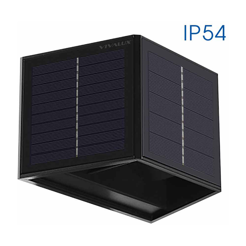 LED СОЛАРЕН АПЛИК 4W 4K IP54 VIVA LED СОЛАРЕН АПЛИК 4W 4K IP54 VIVA
