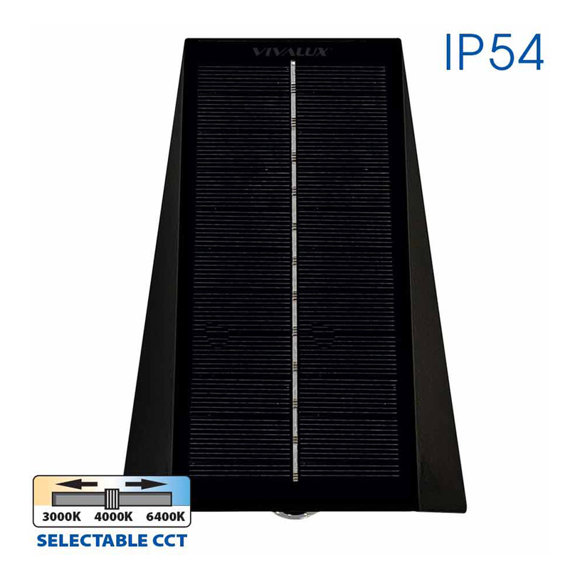 LED СОЛАРЕН АПЛИК 4W 3-64K IP54 VIVA LED СОЛАРЕН АПЛИК 4W 3-64K IP54 VIVA
