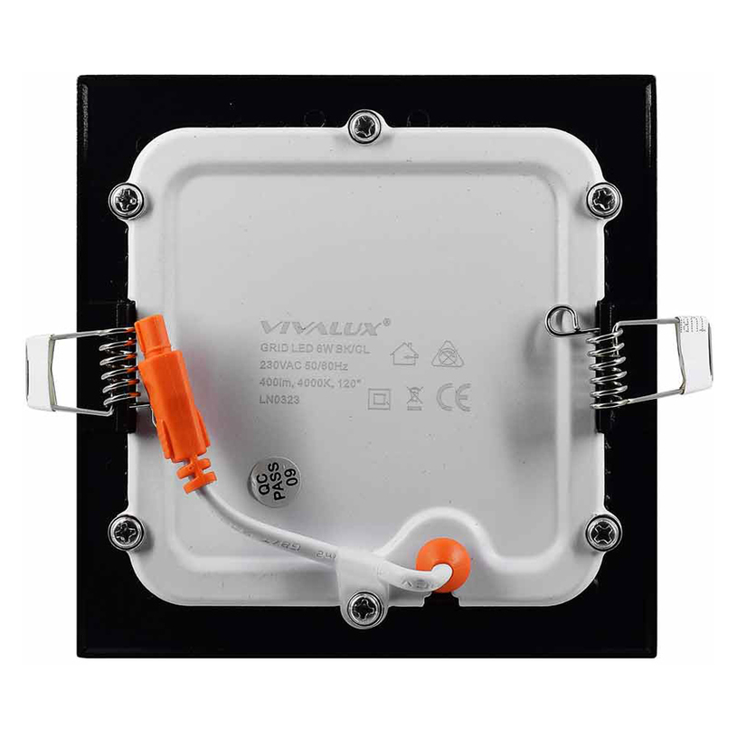 LED ПАНЕЛ 6W 4K ЧЕРЕН GRID VIVA LED ПАНЕЛ 6W 4K ЧЕРЕН GRID VIVA