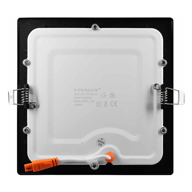 LED ПАНЕЛ 12W 4K ЧЕРЕН GRID VIVA LED ПАНЕЛ 12W 4K ЧЕРЕН GRID VIVA
