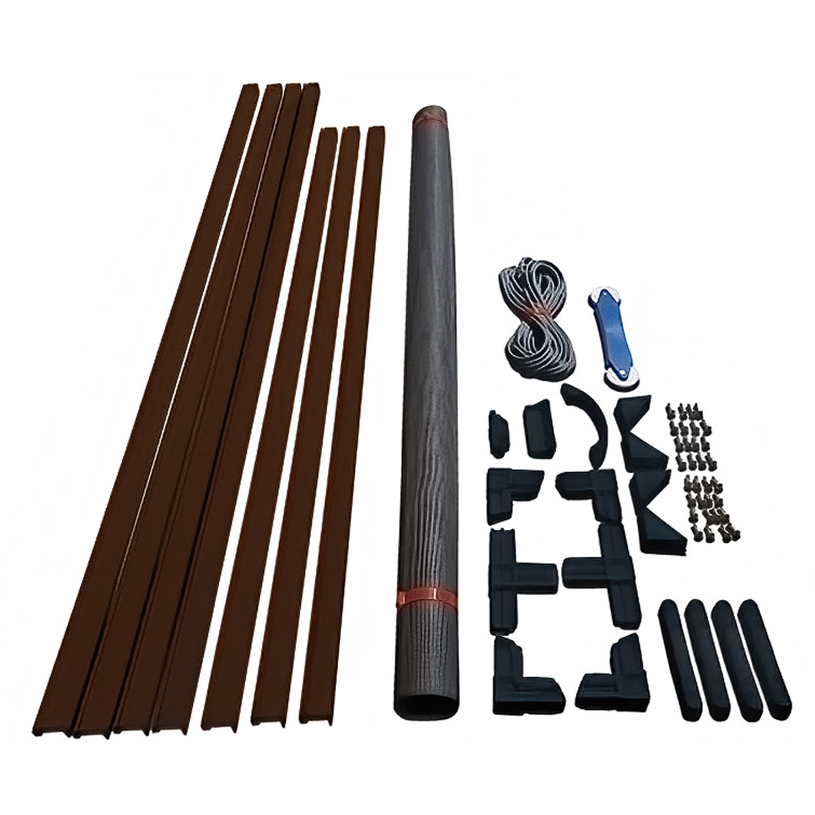 КОМАРНИК ЗА ВРАТА COMFORT 235x100 СМ-КАФ КОМАРНИК ЗА ВРАТА COMFORT 235x100 СМ-КАФ