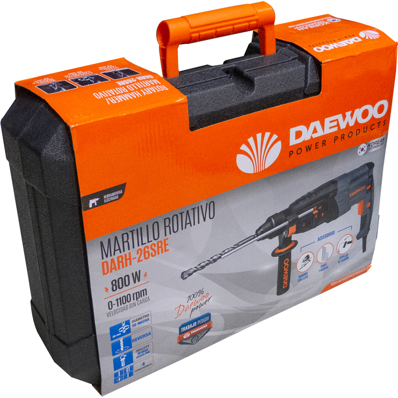 DAEWOO ПЕРФОРАТОР DARH-26SRE 800W, 3J DAEWOO ПЕРФОРАТОР DARH-26SRE 800W, 3J