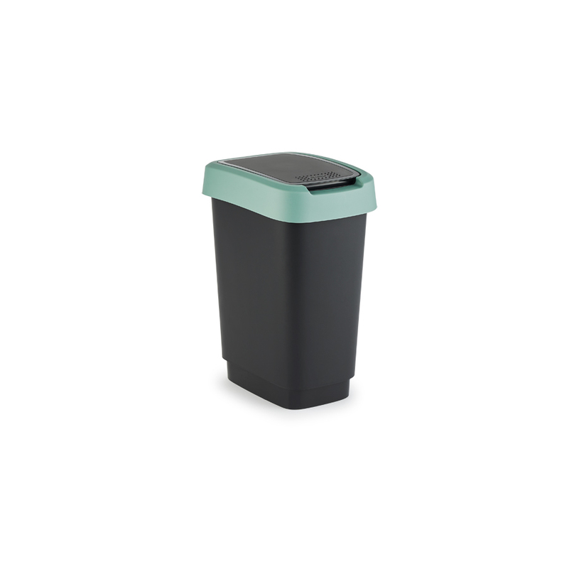 КОШ ЗА ОТПАДЪЦИ 10 L TWIST ТЪМНО ЗЕЛЕН КОШ ЗА ОТПАДЪЦИ 10 L TWIST ТЪМНО ЗЕЛЕН