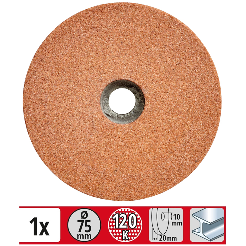 EINHELL ДИСК ЗА ШМИРГЕЛ 75Х10Х20mm G120 EINHELL ДИСК ЗА ШМИРГЕЛ 75Х10Х20mm G120