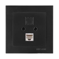 РОЗЕТКА RJ45 ЧЕРЕН МАТ ALEGRA РОЗЕТКА RJ45 ЧЕРЕН МАТ ALEGRA