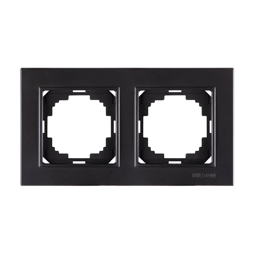 РАМКА ДВОЙНА ЧЕРЕН МАТ ALEGRA РАМКА ДВОЙНА ЧЕРЕН МАТ ALEGRA