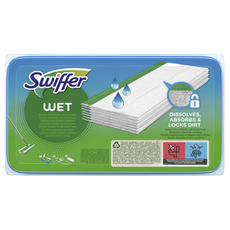 РЕЗЕРВИ МОКРИ КЪРПИ ЗА МОП ЗА СУХО И МОКРО ПОЧИСТВАНЕ 20 БР SWIFFER РЕЗЕРВИ МОКРИ КЪРПИ ЗА МОП ЗА СУХО И МОКРО ПОЧИСТВАНЕ 20 БР SWIFFER