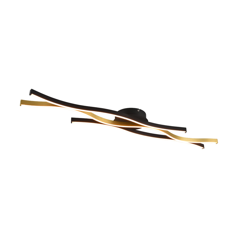 LED ПЛАФОН 35W 23-4K ЧЕРЕН BLAZE TRIO@ LED ПЛАФОН 35W 23-4K ЧЕРЕН BLAZE TRIO@