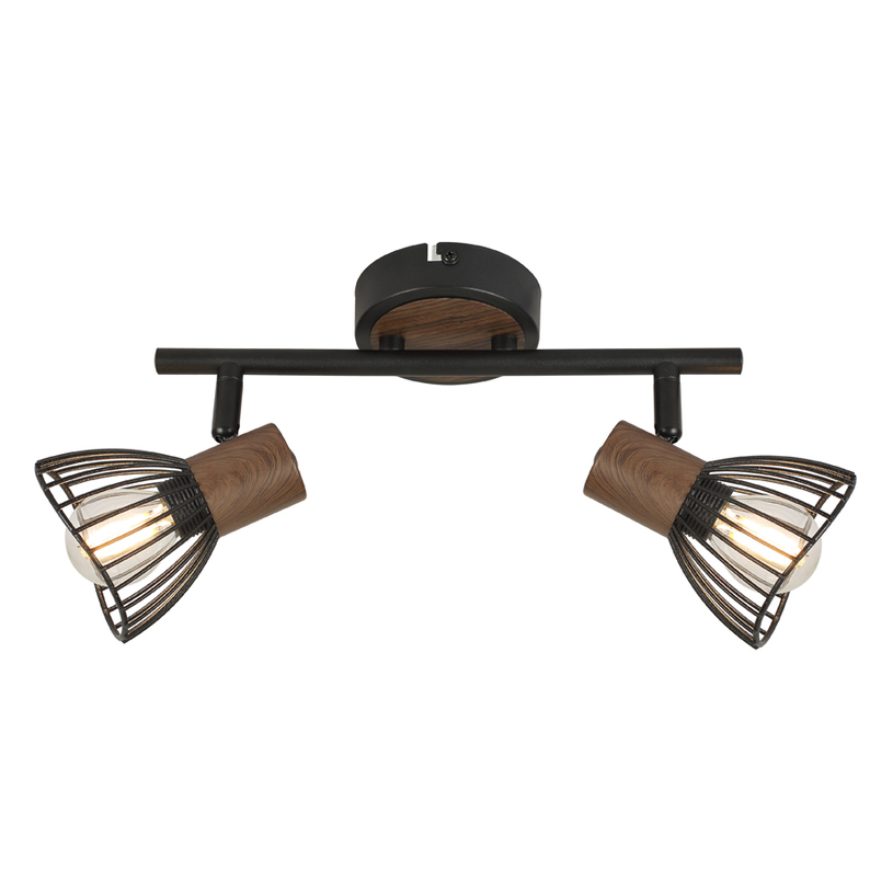 &СПОТ 2XE14 ЧЕРЕН DALIA LIGHTEX &СПОТ 2XE14 ЧЕРЕН DALIA LIGHTEX