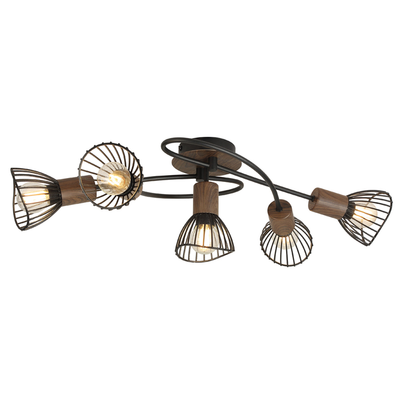 СПОТ 5XE14 ЧЕРЕН DALIA LIGHTEX^ СПОТ 5XE14 ЧЕРЕН DALIA LIGHTEX^