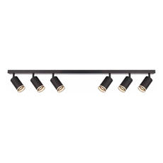 LED ЛИНЕЕЕН СПОТ 5XGU10 ЧЕРЕН KING VIVA LED ЛИНЕЕЕН СПОТ 5XGU10 ЧЕРЕН KING VIVA
