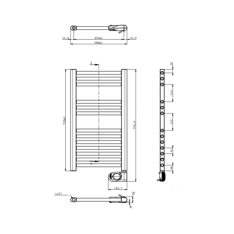 #ЕЛ.ЛИРА CRYSTAL E-JADE 300W, ЧЕРЕН МАТ #ЕЛ.ЛИРА CRYSTAL E-JADE 300W, ЧЕРЕН МАТ