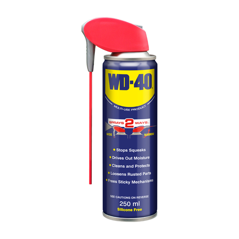 WD-40, 250 МЛ МНОГОФУНКЦИОНАЛНА СМАЗКА WD-40, 250 МЛ МНОГОФУНКЦИОНАЛНА СМАЗКА