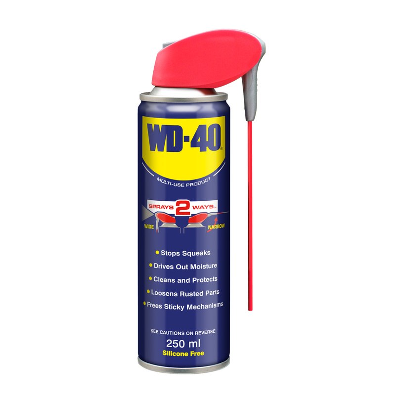 WD-40, 250 МЛ МНОГОФУНКЦИОНАЛНА СМАЗКА WD-40, 250 МЛ МНОГОФУНКЦИОНАЛНА СМАЗКА