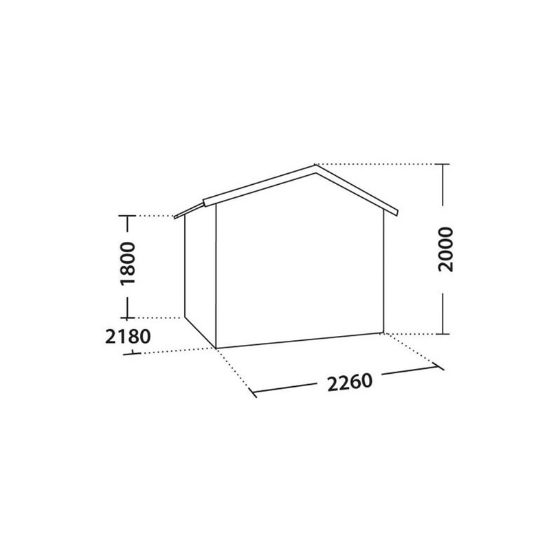 #КЪЩА ЗА ИНСТРУМЕНТИ FRASER 4.8m2 GREY #КЪЩА ЗА ИНСТРУМЕНТИ FRASER 4.8m2 GREY
