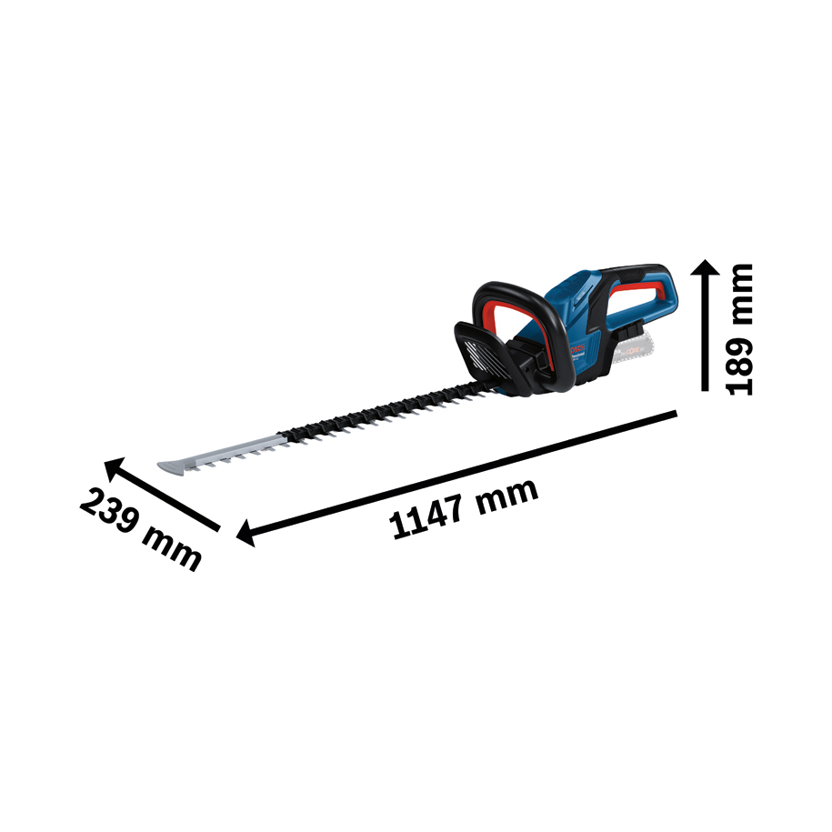 Батерия от системата Bosch Professional 18 V, препоръчана от 4,0 Ah